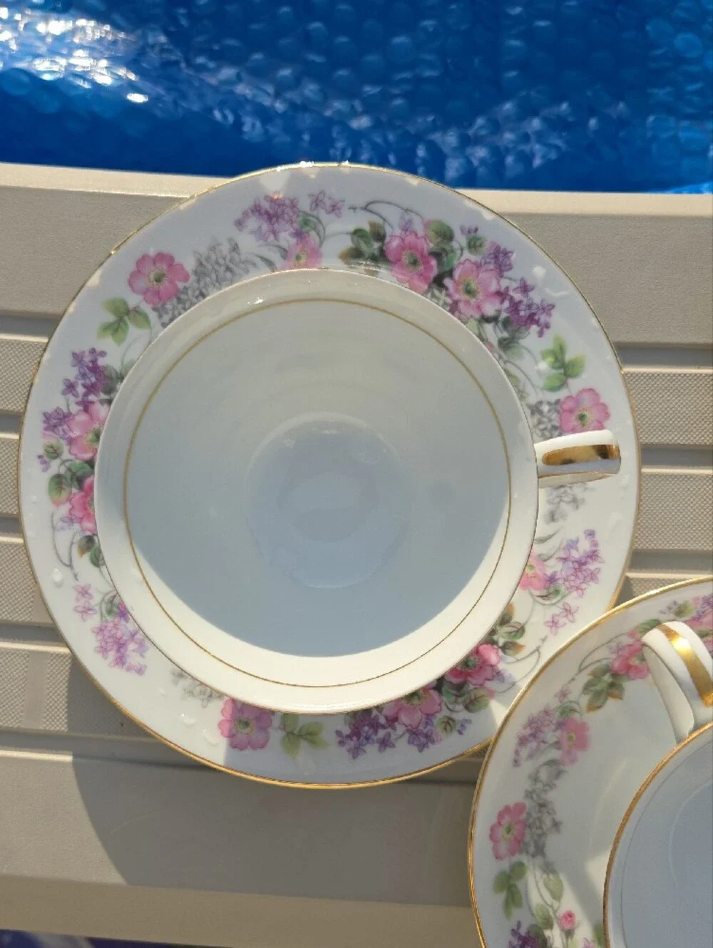 Noritake Roseland Tea Cups